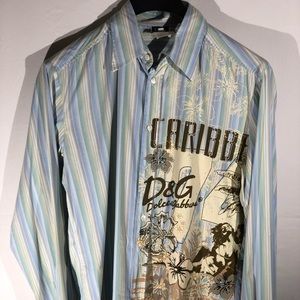 Dolce & Gabbana Shirt LS (See Measurements)